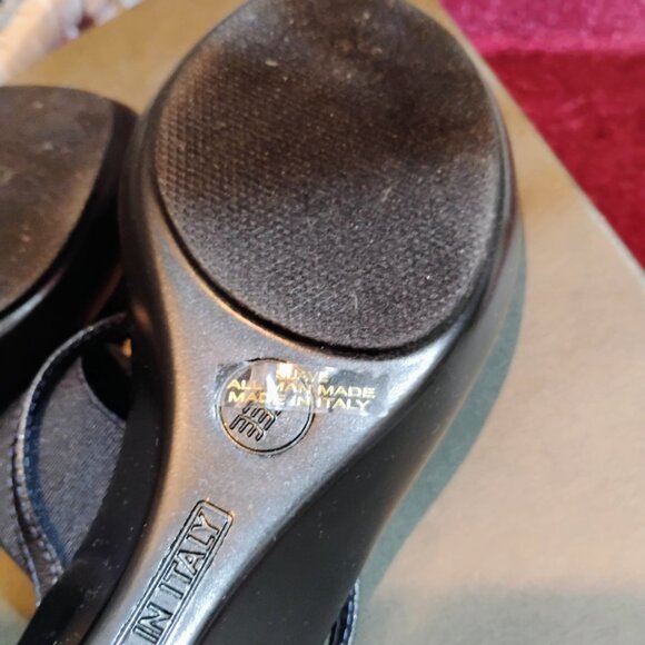 Italian Shoemaker shoes sandals, Made in Italy (7) 7.5 NWT *read - Picture 9 of 10